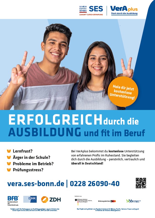 VerAplus-Poster Auszubildende